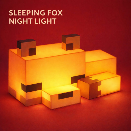 Sleeping Fox Night Light